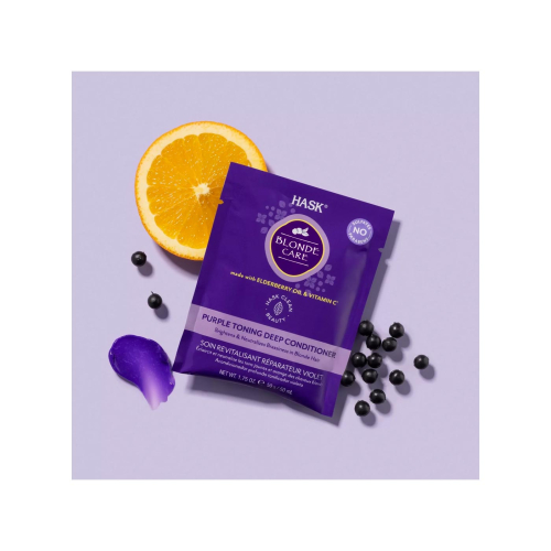 Hask - Acondicionador matizador profundo violeta Blonde Care 50ml