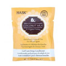 Hask - Acondicionador Reparador profundo para pelo rizado - Coconut Milk & Organic Honey