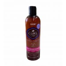 Hask - Champú hidratante Curl Care - Aceite de coco, aceite de argán y vitamina E