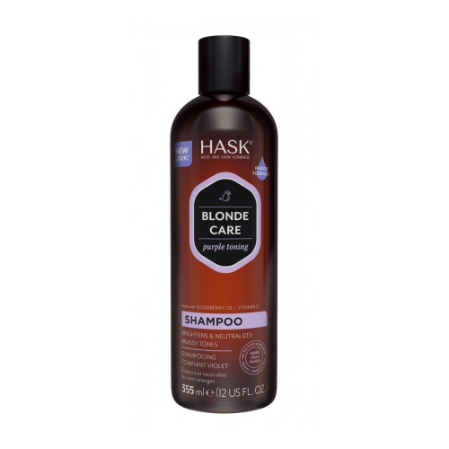 Hask - Champú matizador violeta - Blonde Care 355ml