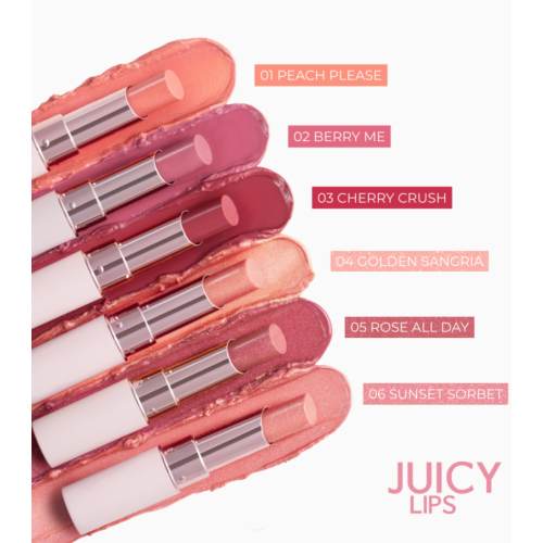 Hean - Barra de labios Juicy Glossy - 05: Rose All Day