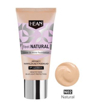 Hean - Base de maquillaje Feel Natural - N02: Natural