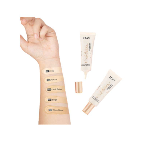 Hean - Base de maquillaje hidratante Renew - R01: Ivory