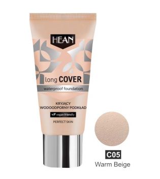 Hean - Base de maquillaje Long Cover - C05: Warm Beige