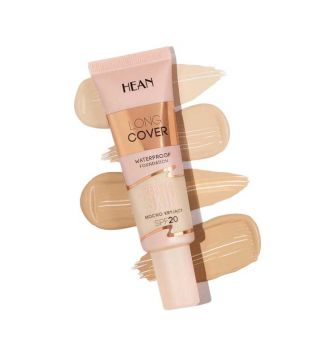 Hean - Base de maquillaje Long Cover Perfect Skin SPF20 - C01: Ivory