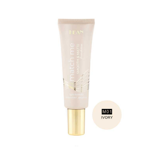 Hean - Base de maquillaje mate Match Me - M01: Ivory
