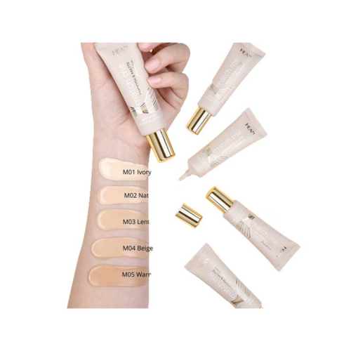 Hean - Base de maquillaje mate Match Me - M01: Ivory