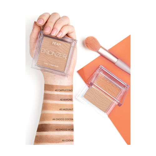 Hean - Bronceador en polvo Bronzer Pro-Contour - 43: Hazelnut