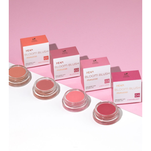 Hean - Colorete en mousse Bloom Blush - 02: Blossom