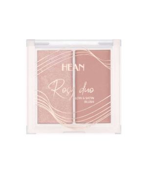 Hean - Colorete en polvo Duo Rosy - Romantic