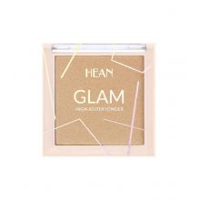 Hean - Iluminador en polvo Glam Highhlighter - 204: Gold Glow