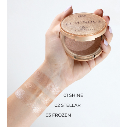 Hean - Iluminador en polvo Luminous Glow - 03: Frozen