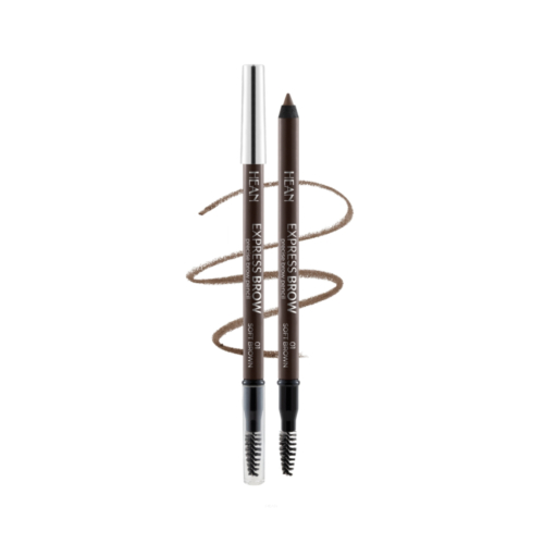 Hean - Lápiz de cejas Express Brow - 01: Soft Brown