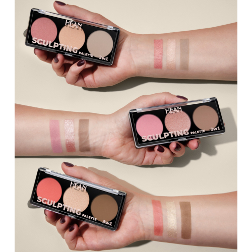Hean - Paleta de rostro en polvo Sculpting Facial - 03