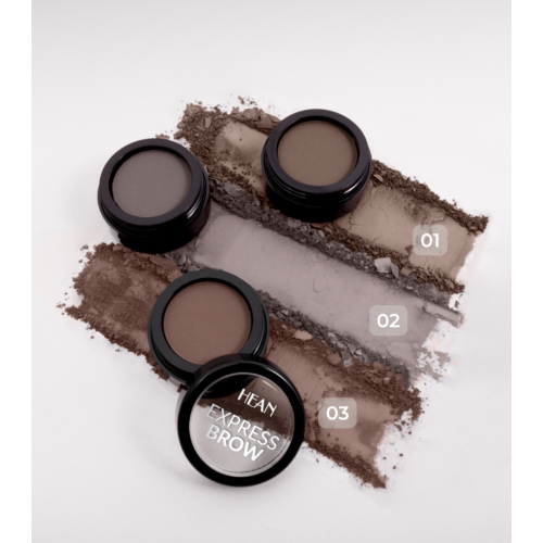 Hean - Polvo para cejas Express Brow - 02: Ash Brown