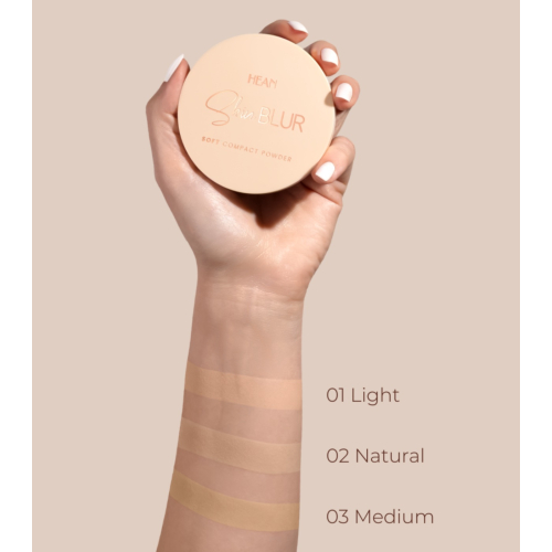 Hean - Polvos compactos Skin Blur - 01: Light