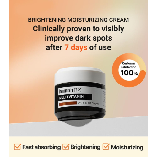 Heimish - *Heimish RX* - Crema facial hidratante Multi Vitamin Dark Spot Cream