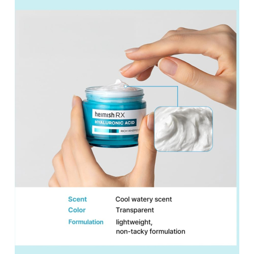 Heimish - *Heimish RX* - Crema facial Hyaluronic Acid Rich Whipped Cream