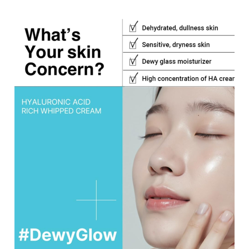 Heimish - *Heimish RX* - Crema facial Hyaluronic Acid Rich Whipped Cream