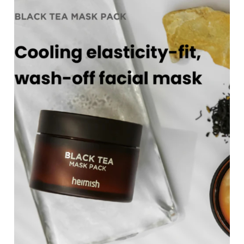 Heimish - Mascarilla facial calmante Black Tea Mask Pack