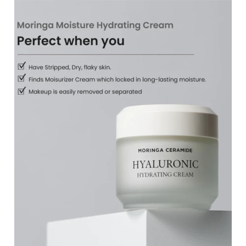 Heimish - *Moringa Ceramide* - Crema facial hidratante Hyaluronic Hydrating Cream