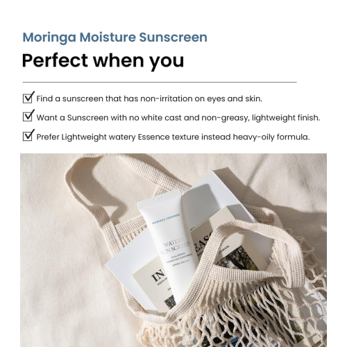Heimish - *Moringa Ceramide* - Protector solar facial Watery Sunscreen SPF50+ PA++++