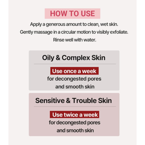 Heimish - *Heimish RX* - Exfoliante facial AHA BHA - Piel con acné