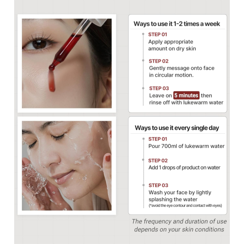 Heimish - *Heimish RX* - Sérum exfoliante facial AHA BHA - Piel con acné