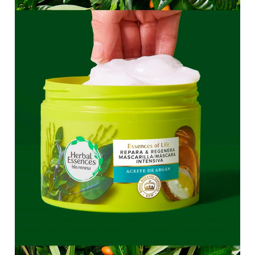 Herbal Essences - *Bio Renew* - Mascarilla repara y regenera con aceite de argán 450ml
