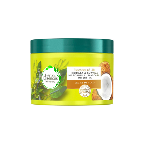 Herbal Essences - *Bio Renew* - Mascarilla hidrata y suaviza con leche de coco 450ml