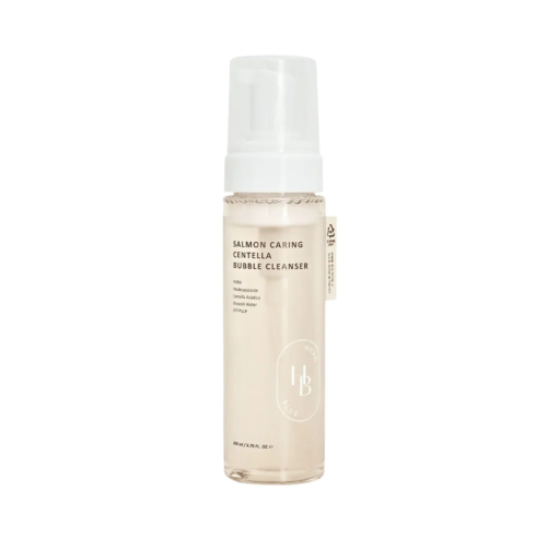 Heveblue - Limpiador facial Salmon Caring Centella Bubble