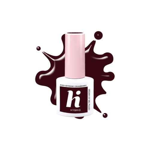 Hi Hybrid - Esmalte de uñas semipermanente - 201: Intense Cranberry