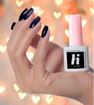 Hi Hybrid - *Hi Date* - Esmalte de uñas semipermanente - 415: Black Graphite