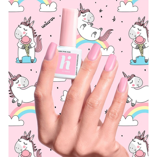 Hi Hybrid - *Hi Unicorn* - Esmalte de uñas semipermanente - 226: Classic Pink