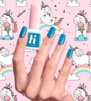 Hi Hybrid - *Hi Unicorn* - Esmalte de uñas semipermanente - 318: Grey Blue