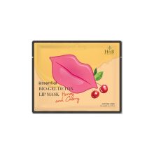 HNB - Mascarilla de Bio-Gel detox para labios - Miel y cereza