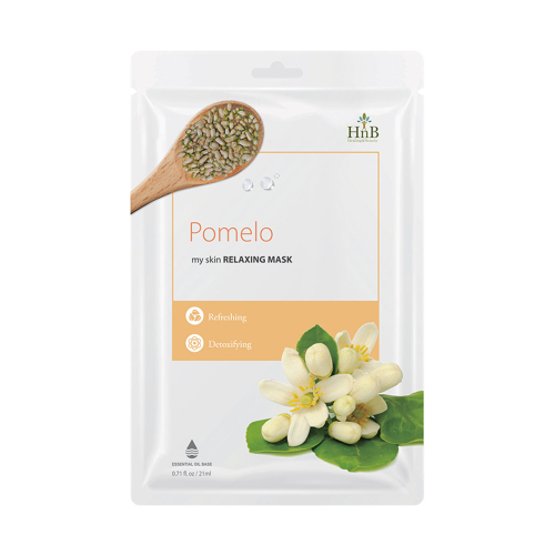 HNB - Mascarilla facial refrescante y detosx - Pomelo