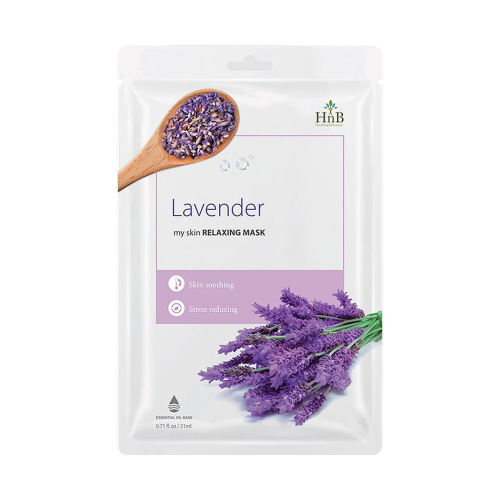 HNB - Mascarilla facial calmante - Lavanda