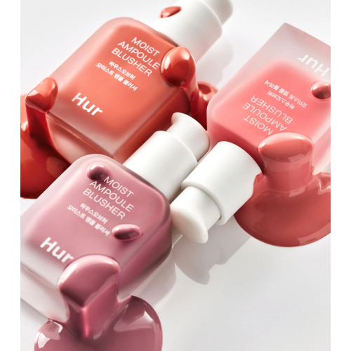 House of HUR - Colorete Moist Ampoule Blusher - 03: Rose Brown