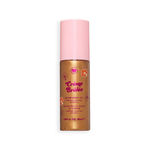 I Heart Revolution - Aceite corporal Tropical Caramel Glow - Creme Brulee Bronze