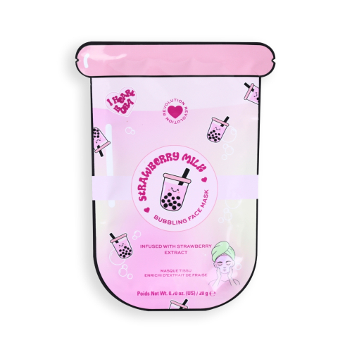 I Heart Revolution - *I Heart Boba* - Mascarilla en lámina - Strawberry Milk