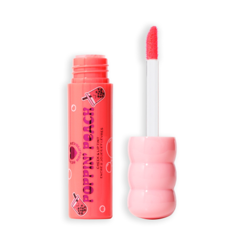 I Heart Revolution - *I Heart Boba* - Tinte para mejillas y labios - Poppin´ Peach