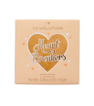 I Heart Revolution - Iluminador en polvo Heart Breakers - Golden