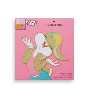 I Heart Revolution - *Looney Tunes* - Mini paleta de iluminadores