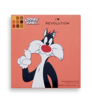 I Heart Revolution - *Looney Tunes* - Mini paleta de sombras de ojos - Silvestre