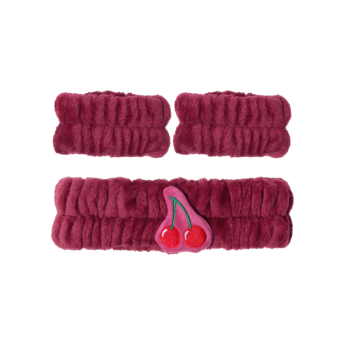 I Heart Revolution - *Midnight Cherry* - Set de diadema + muñequeras Very Cherry