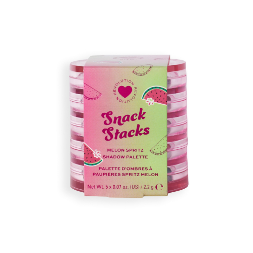 I Heart Revolution - Paleta de sombras de ojos Snack Stacks - Melon Spritz