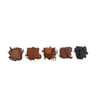 I Heart Revolution - Paletas de sombras Mini Chocolate - Dark Chocolate Brownie