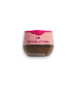 I Heart Revolution - Pomada para cejas Chocolate Brow Pot - Dark Chocolate
