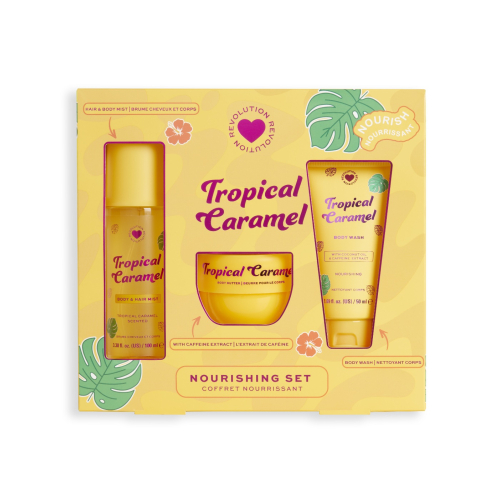I Heart Revolution - Set de regalo corporal Tropical Caramel